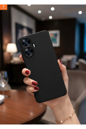 TechTrove Realme C55 Kılıf Içi Kadife Süet Tasarımlı Kamera Korumalı Renkli S...