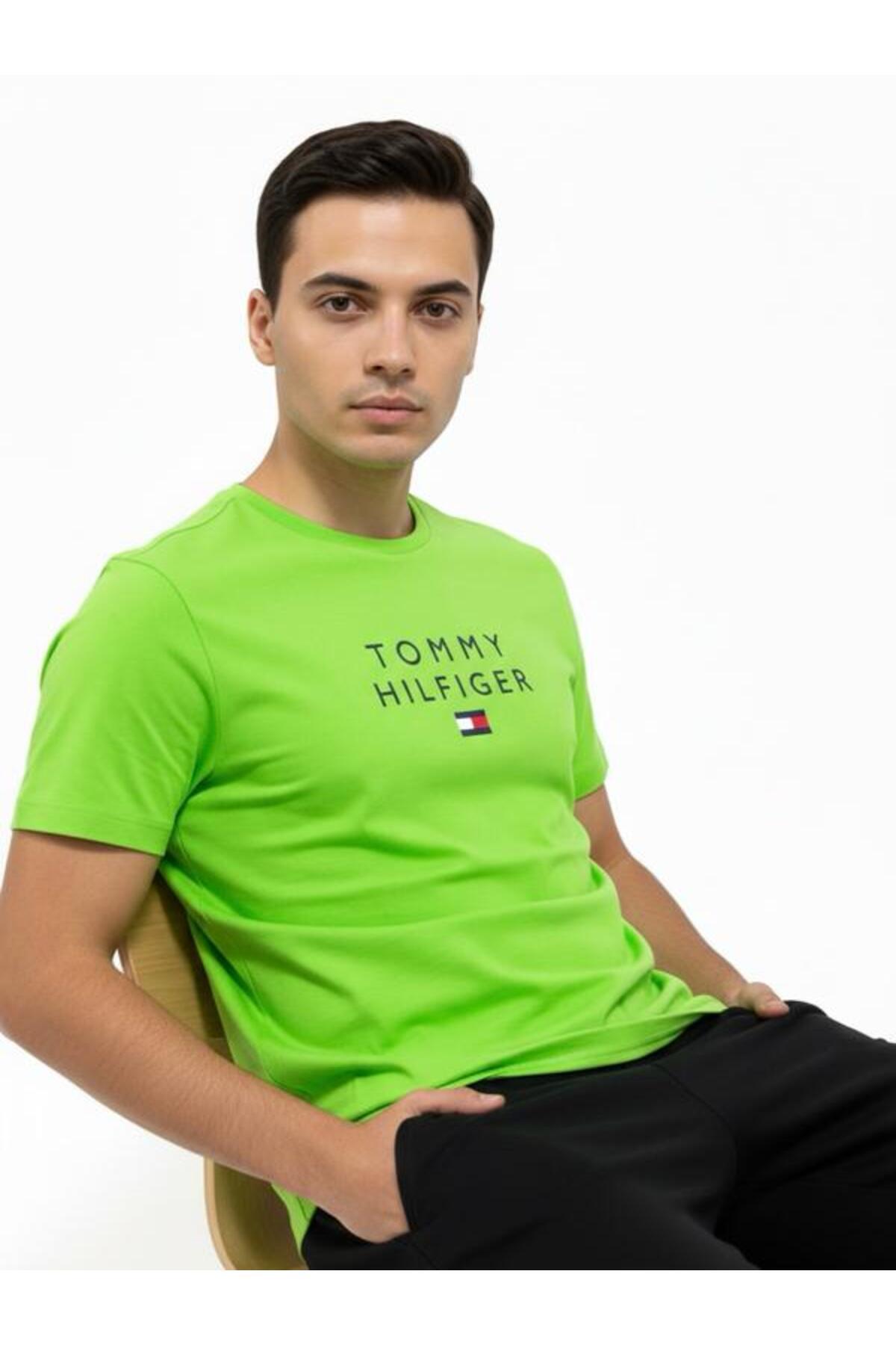 تیشرت مردانه گلدوزی شده آستین کوتاه | تامی هیلفیگر Tommy Hilfiger MW460928114005-777 - تصویر 3