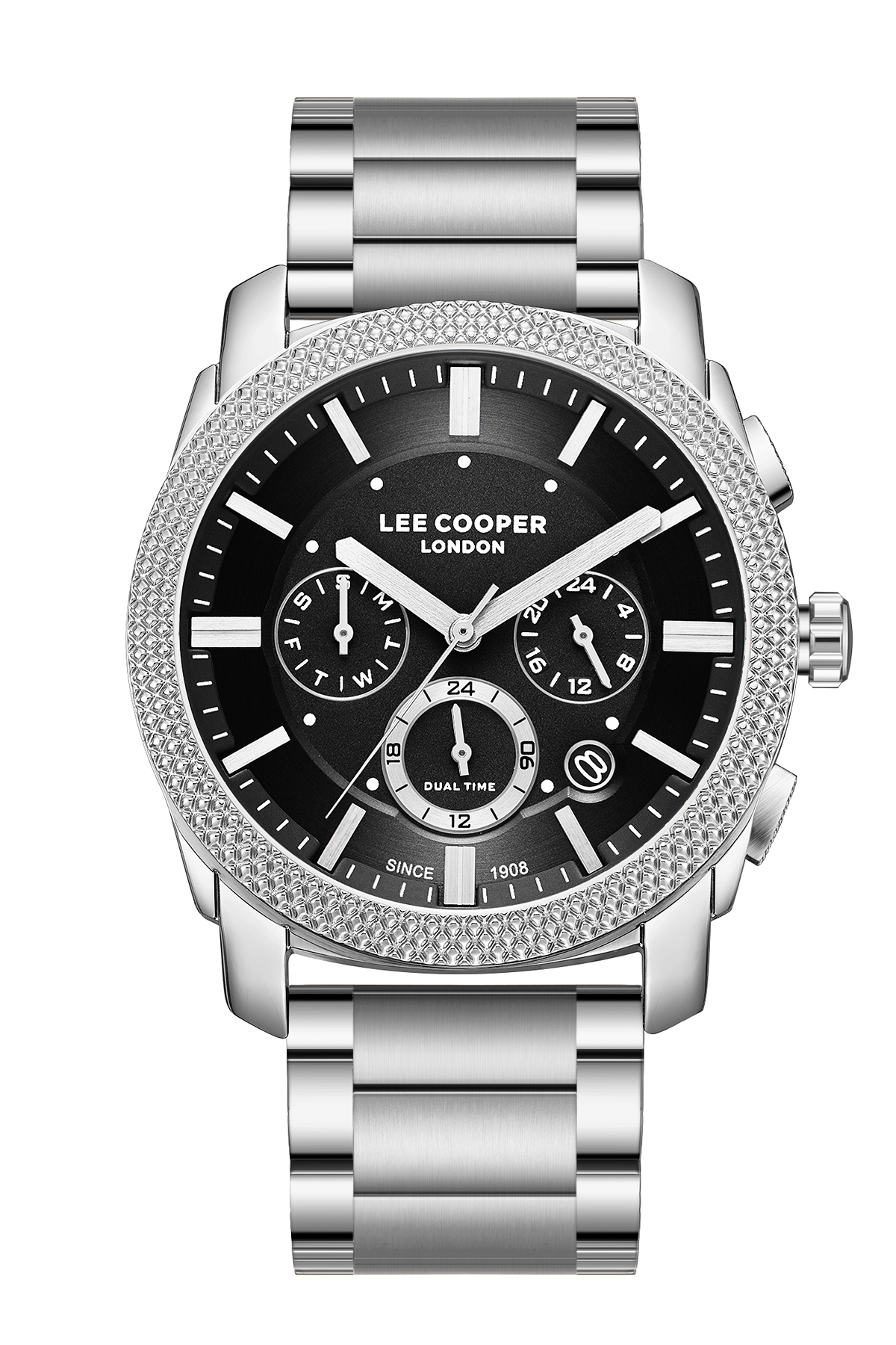 Men's Steel Wristwatch with Original Functions Active Calendar