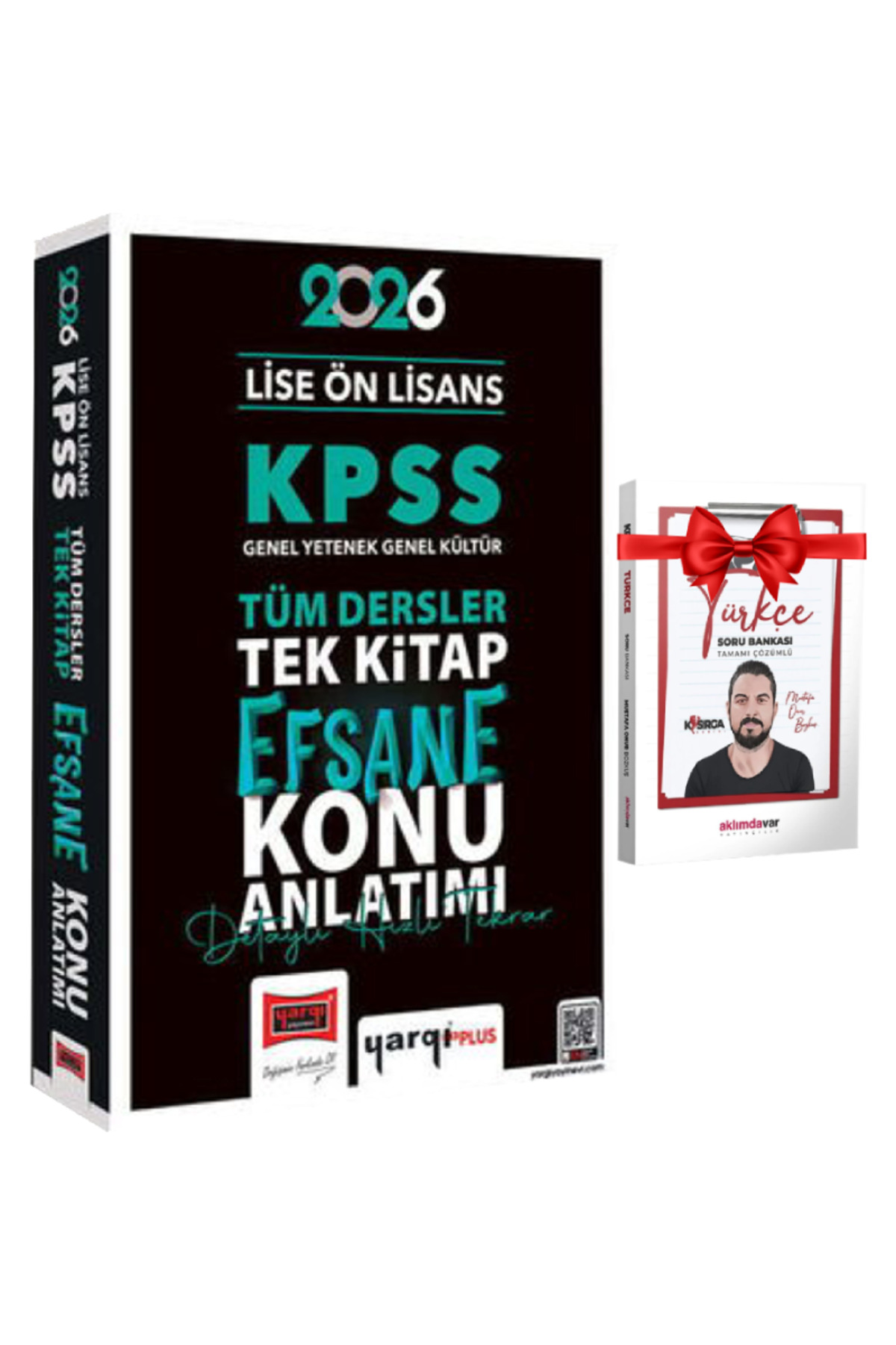 Yargı Yayınları 2026 KPSS Lise-Ön Lisans GY-GK Tek Kitap Konu