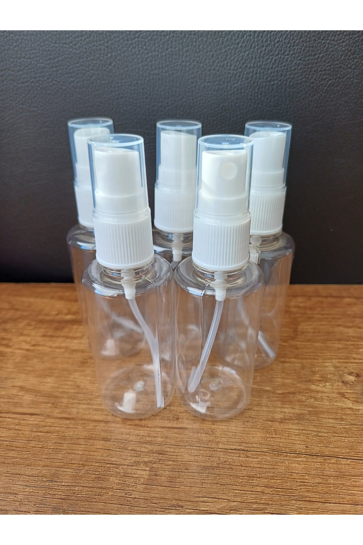 Spray Head Plastic Empty Pet Bottle 50ml 5pcs
