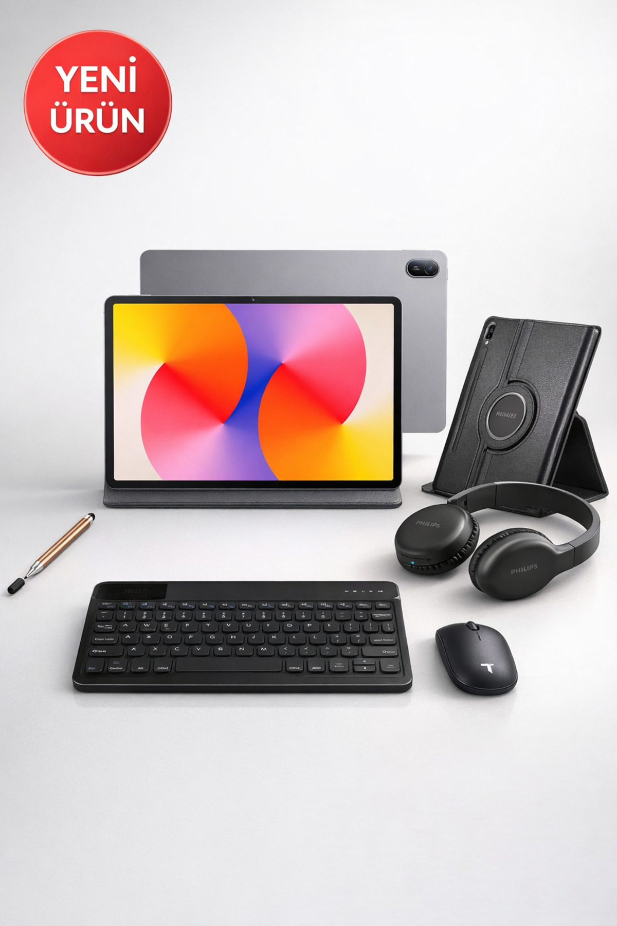 MatePad SE 11 INCH 6GB RAM 128GB Tablet SİYAH KALEM+SİYAH KLAVYE SET+SİYAH KULAK