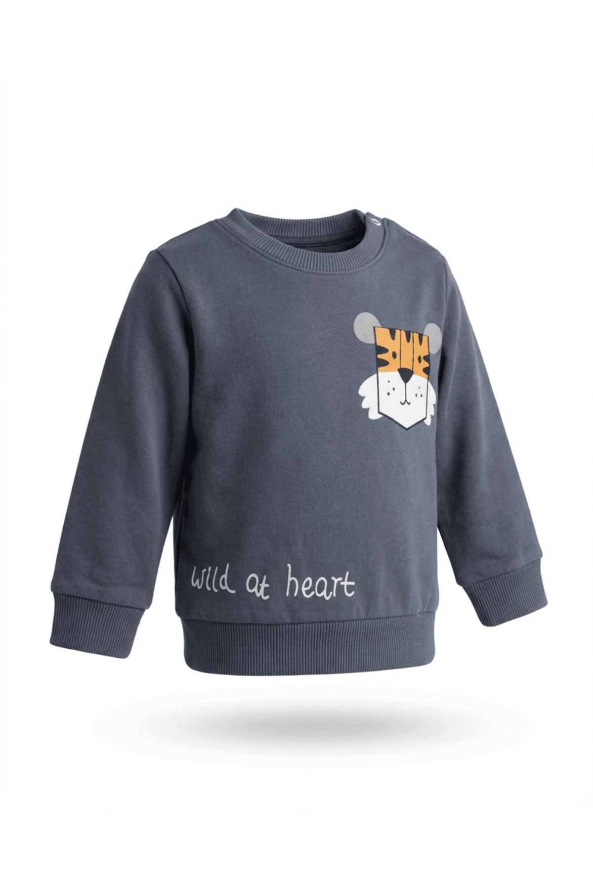 Store Kaplan Baskılı Erkek Bebek Eşofman Takımı fotoğrafı 3 (önizleme)