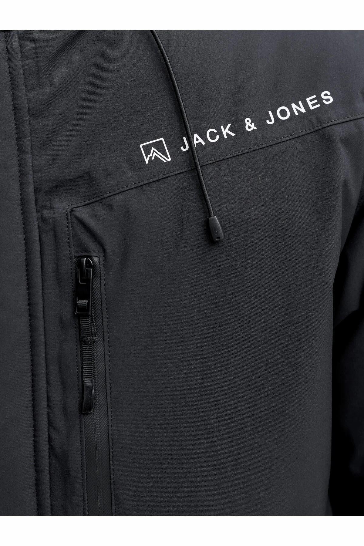 کت مردانه راسته آستین بلند | جک اند جونز Jack & Jones 12284649-Black Beau - تصویر 5