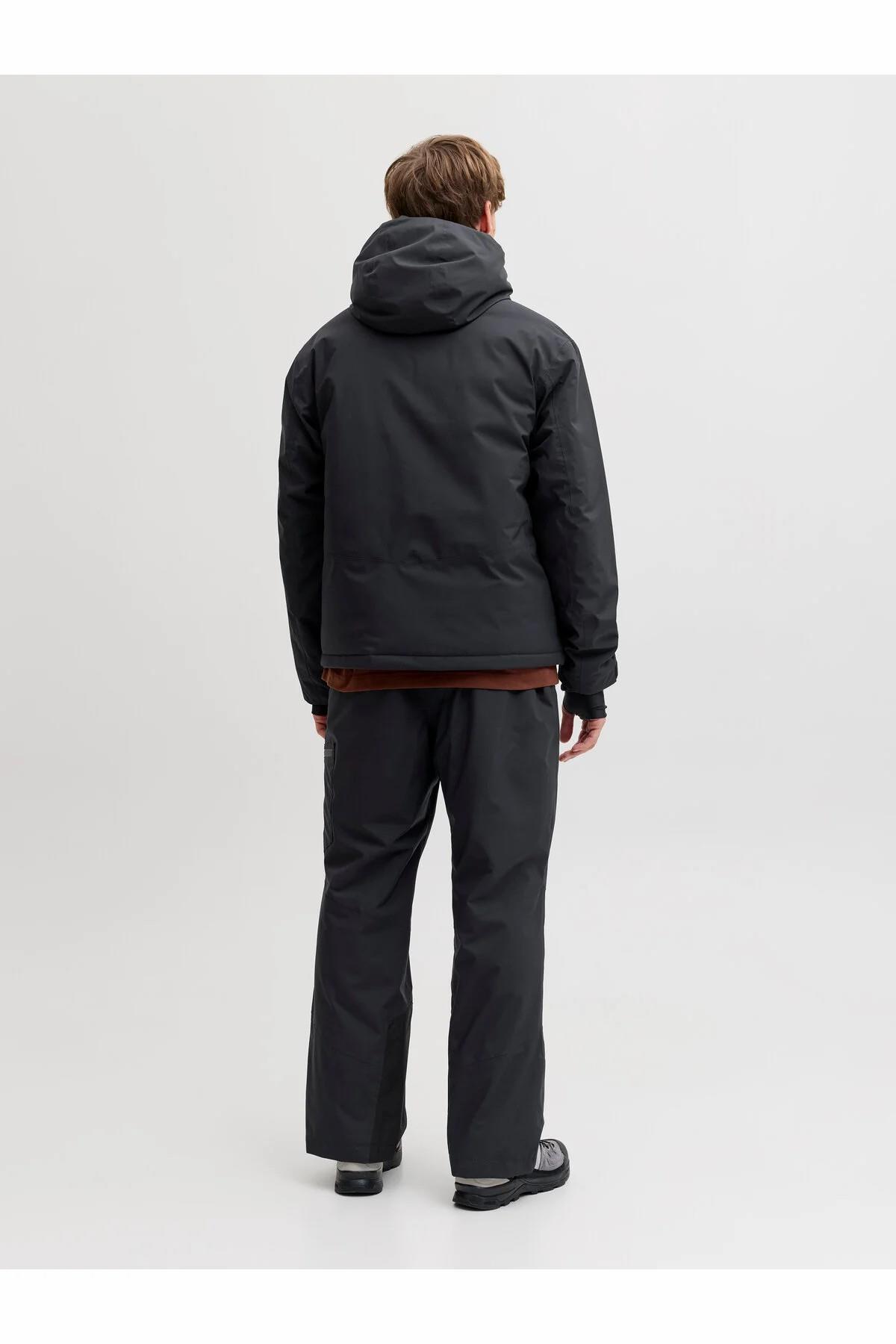 کت مردانه راسته آستین بلند | جک اند جونز Jack & Jones 12284649-Black Beau - تصویر 3