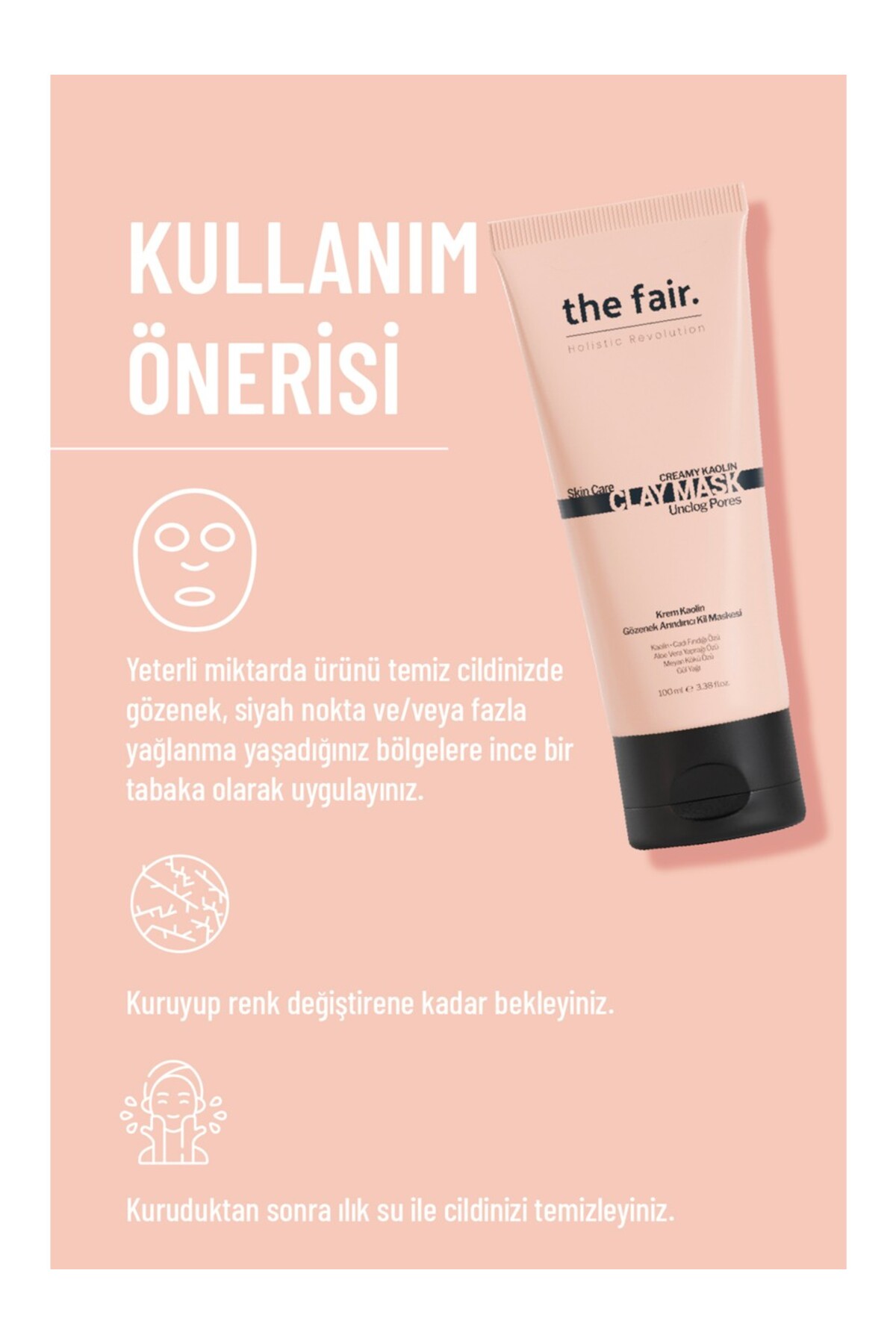 the fair. Gözenek Karşıtı Nem Destekli Bakım Seti — THEFAİRSET2-A — تصویر 5 از 9