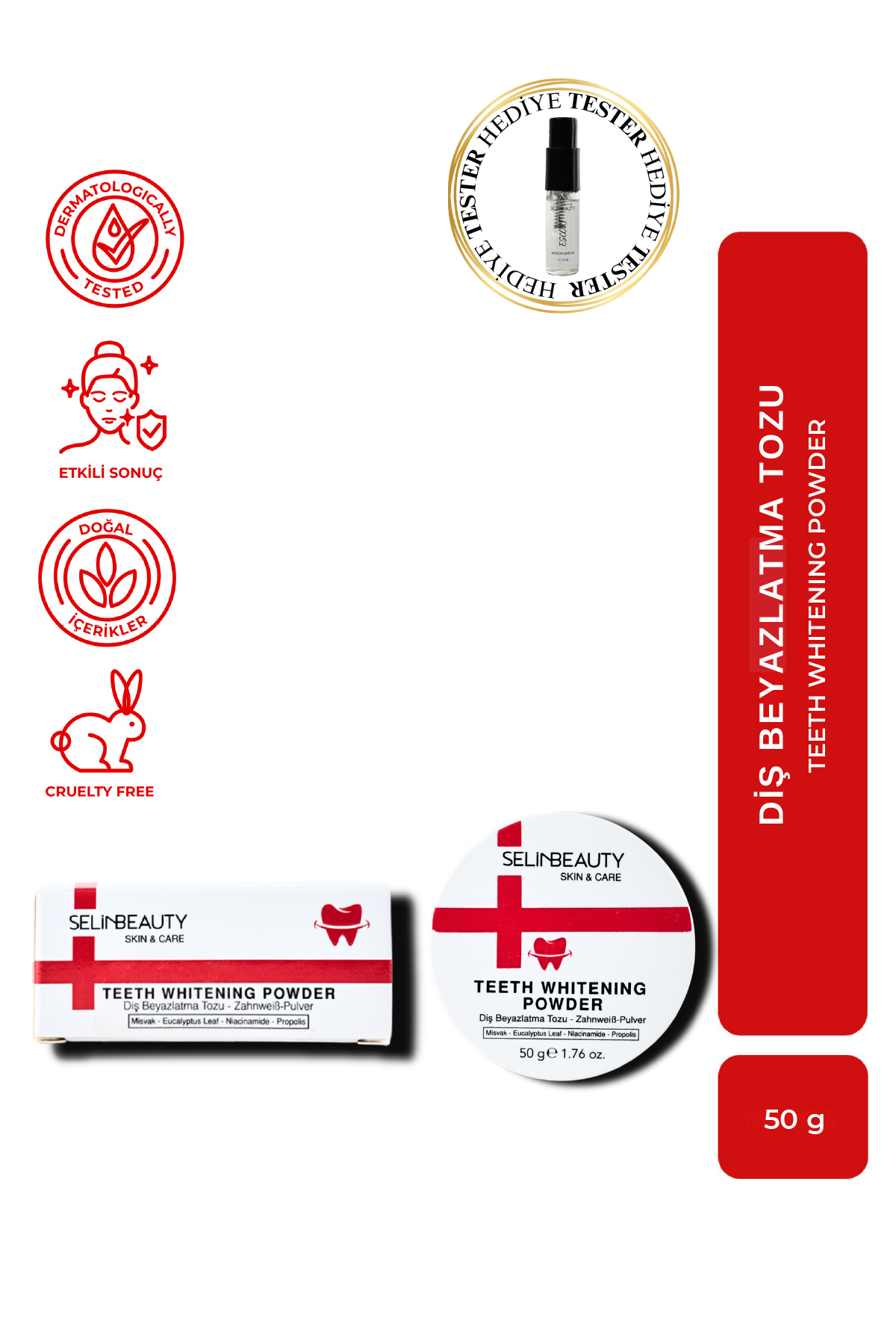 SELİNBEAUTY Skin&Care Diş Beyazlatma Tozu - Fiyatı, Yorumları