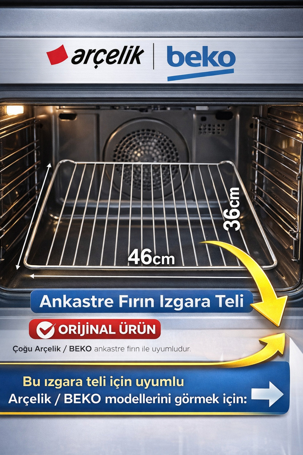 OEM - Oven Internal Grill - With Wire Shelf - S240440101