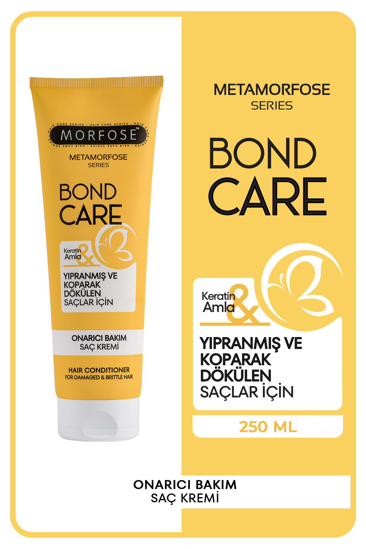 Metamorfose Onarıcı Bakım Saç Kremi 250 ML 2 Adet — MI00000580 — تصویر 2 از 6