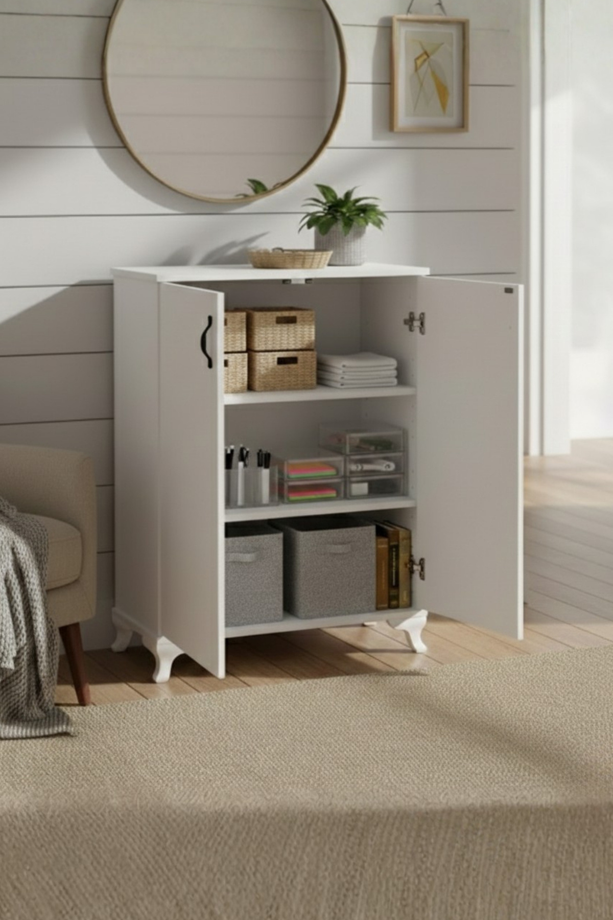 Multipurpose Cabinet and Shoe Holder