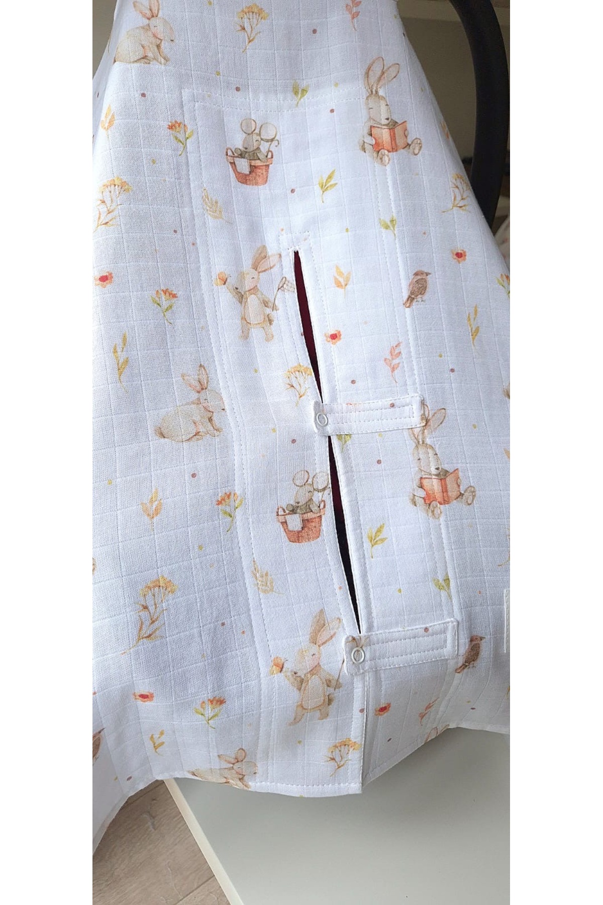 jr.bunnies Pamuk Bunnies Müslin Puset Örtüsü fotoğrafı 3 (önizleme)