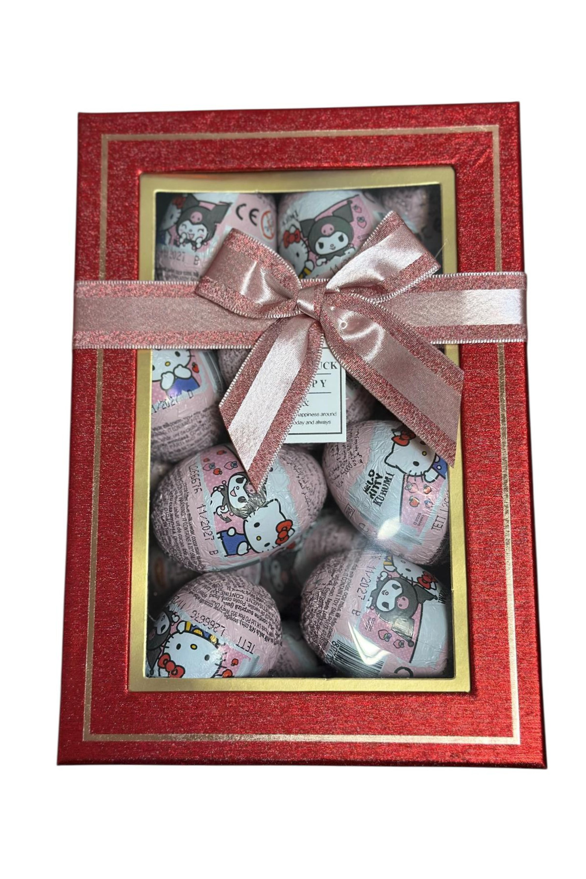 Pofika Zaini Hello Kitty GLUTEN'SİZ Çikolatalı Yumurta 20gr 24