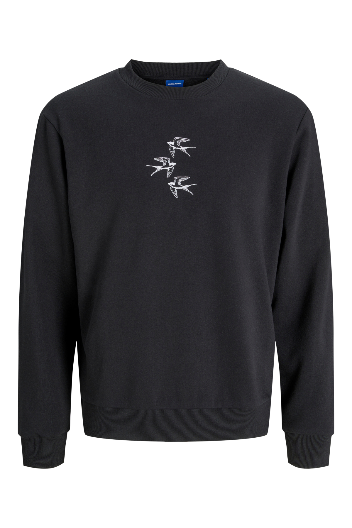 سویشرت مردانه جک اند جونز مدل JORSWALLOWS SWEAT CREW مشکی کد 12280675 جک اند جونز سویشرت Jack & Jones