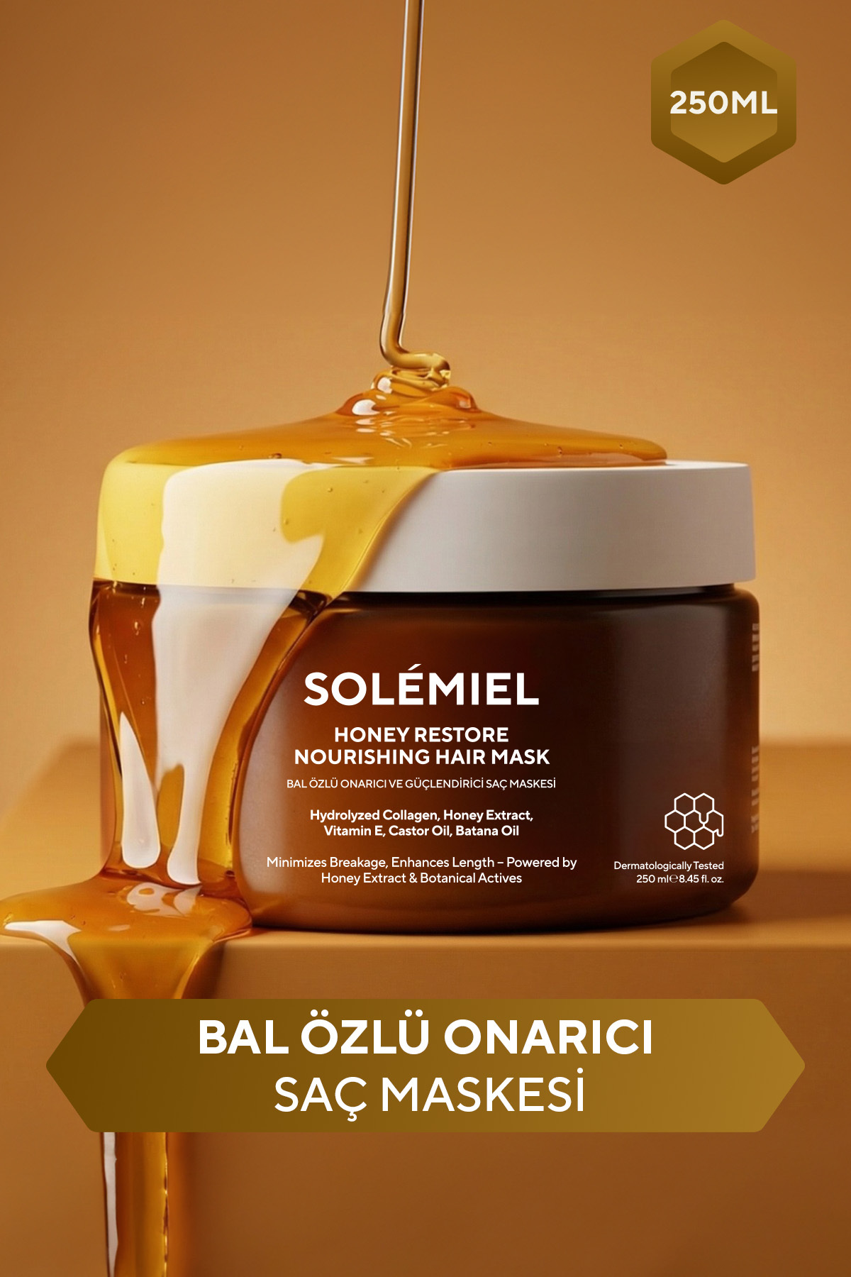Solemiel Castor & Batana Yağı İçeren Besleyici ve Güçlendirici Saç Bakım Maskesi 250 ML - Fiyatı, Yorumları