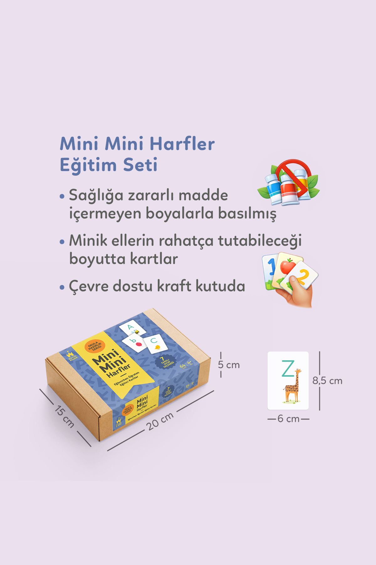 Küçük Krallık Harfler Seti | 64 Harf Kartı | 7 Oyun fotoğrafı 6 (önizleme)