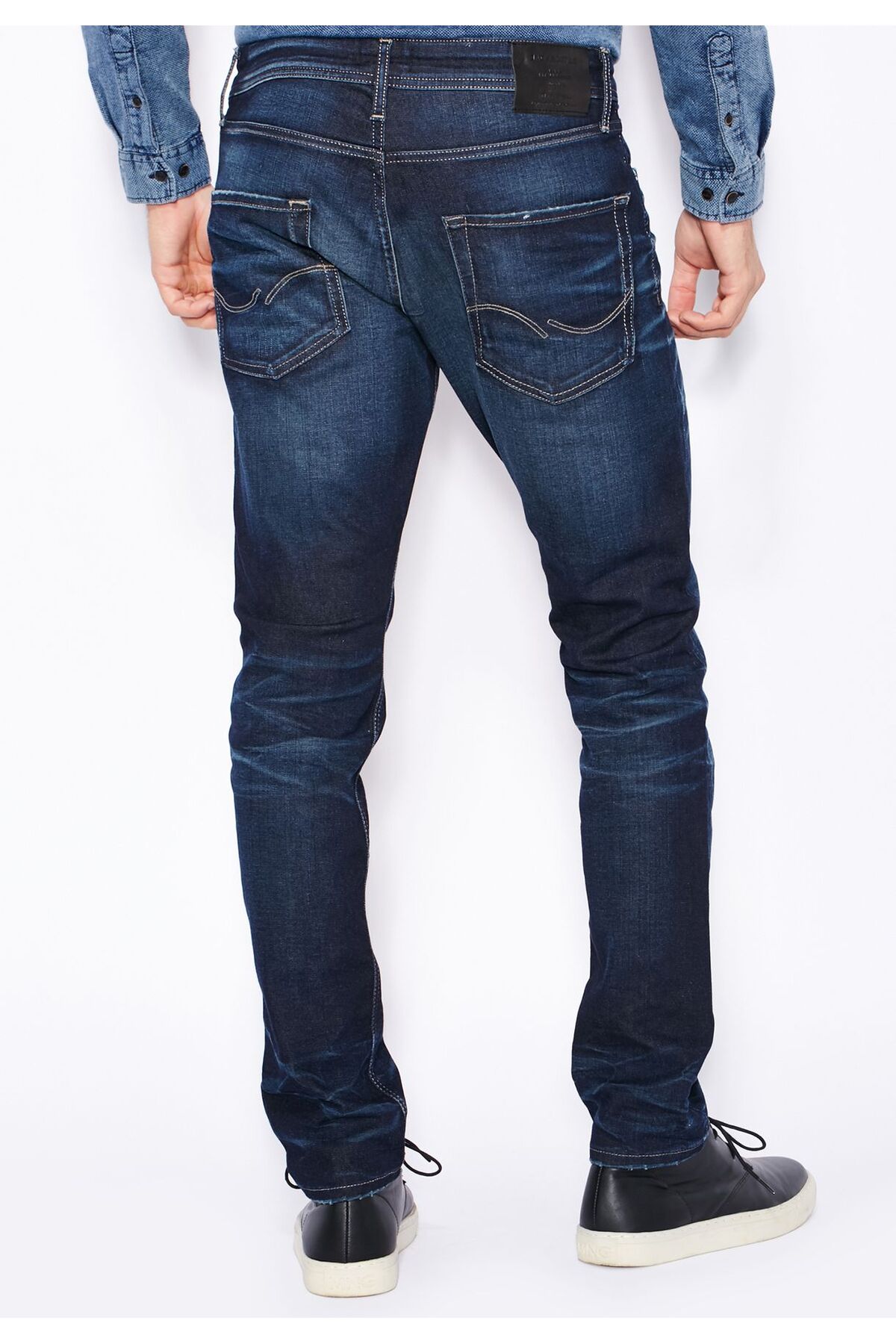 شلوار جین مردانه راسته فاق نرمال | جک اند جونز Jack & Jones 22mejck00000081 - تصویر 3
