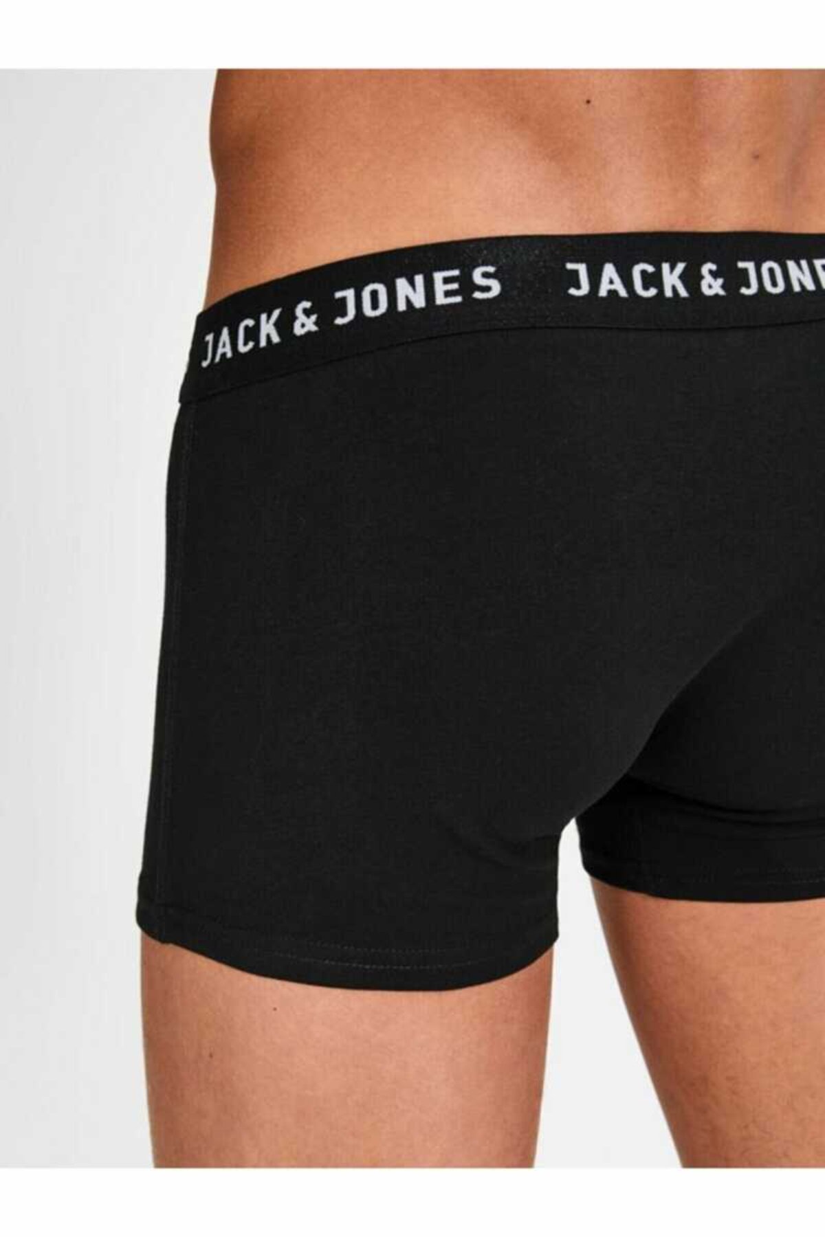 Jack & Jones  Jack&Jones Jachuey Trunks 5 Pack Noos 12142342 Erkek Boxer Siyah - Görsel 4