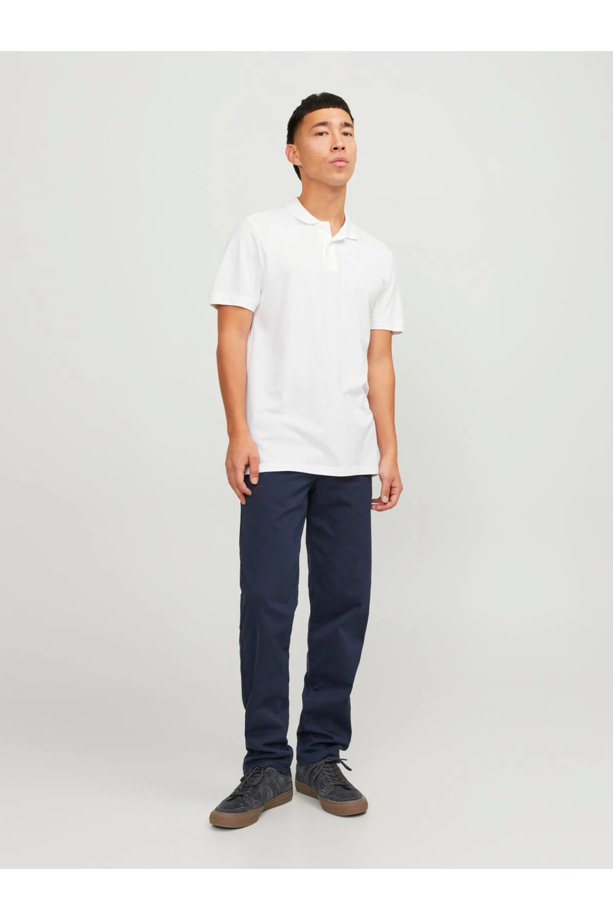 تیشرت مردانه راسته آستین کوتاه | جک اند جونز Jack & Jones 12136516-WHITE - تصویر 5