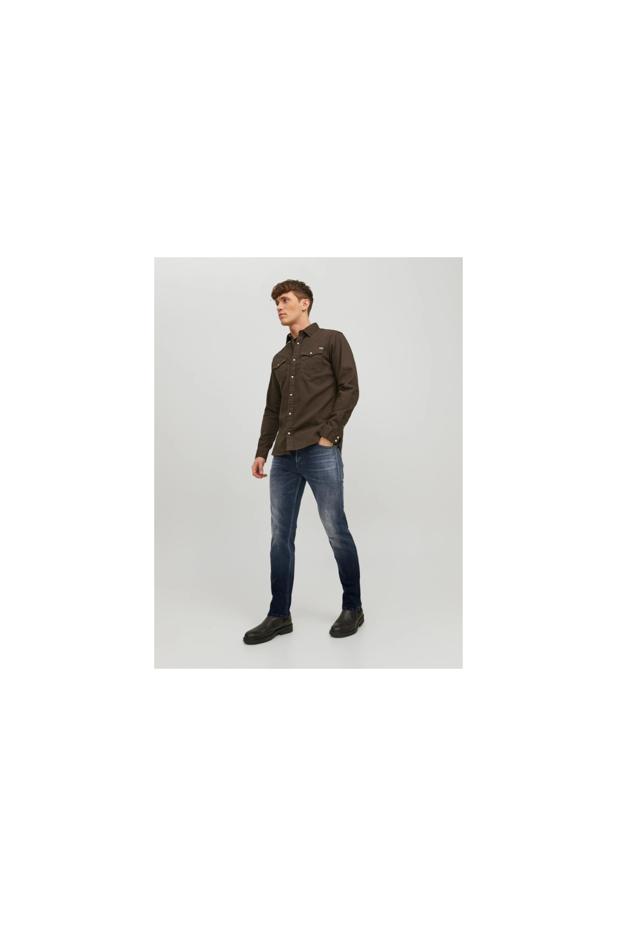 شلوار مردانه راسته فاق نرمال | جک اند جونز Jack & Jones 5002741045 - تصویر 3