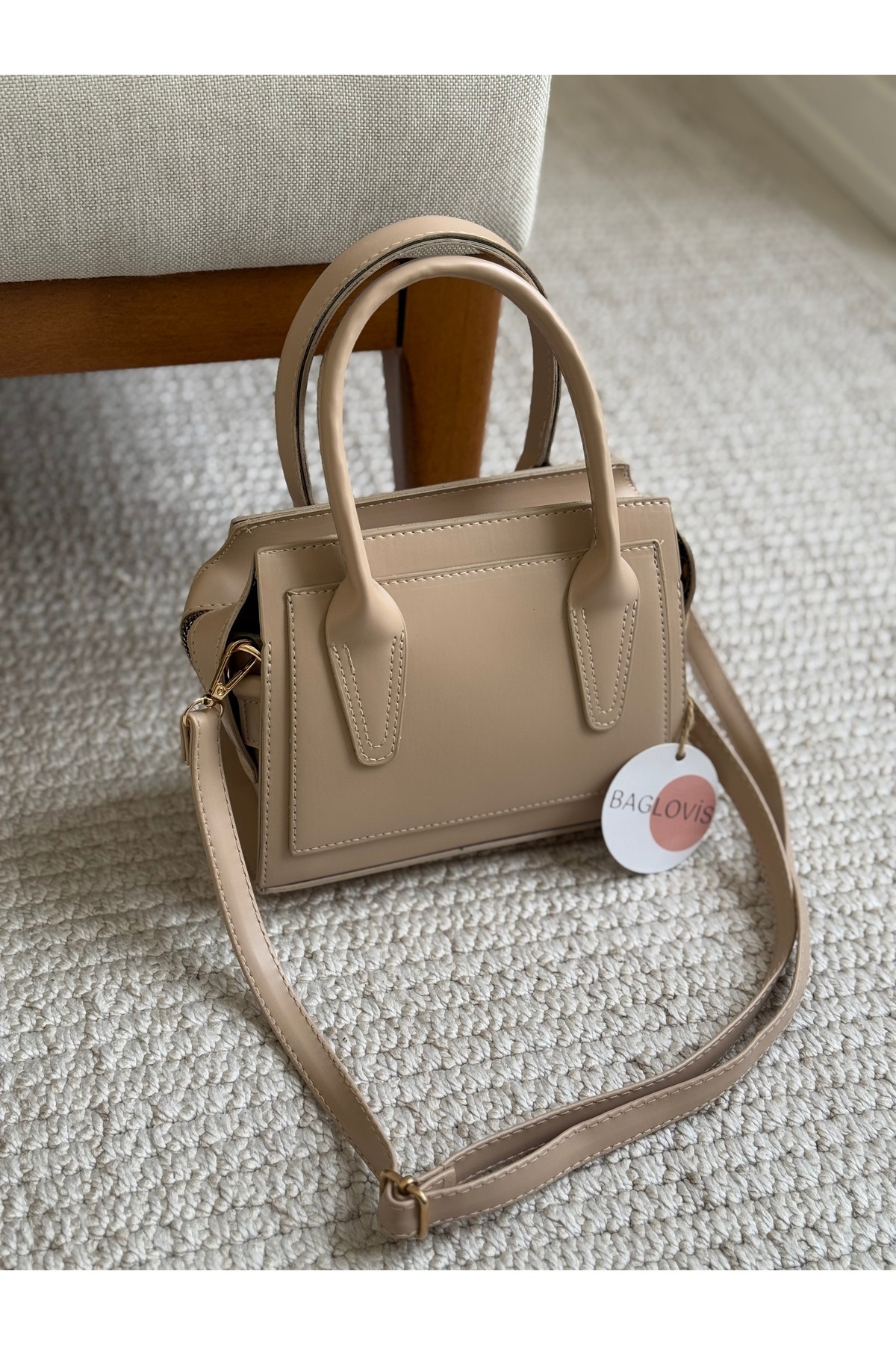 MİNİMAL AND ELEGANT LITTLE MINK WOMEN 'S SHOULDER BAG