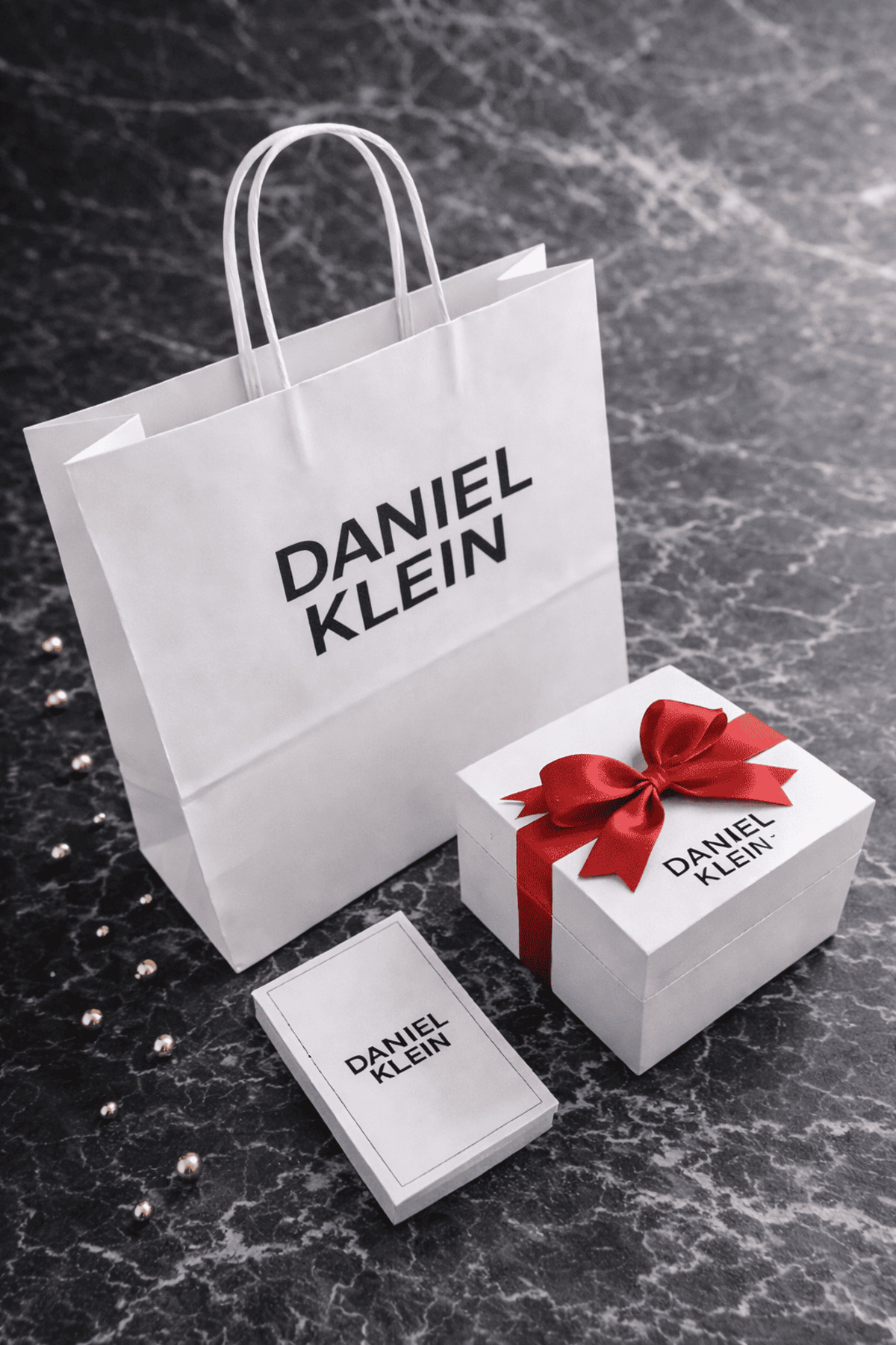 Daniel Klein Kadın Saat, Orijinal, Sarı Gümüş Renk, Kristal Cam, Garantili, Hediye Bilekli 0850DKL300233-23 görsel 7