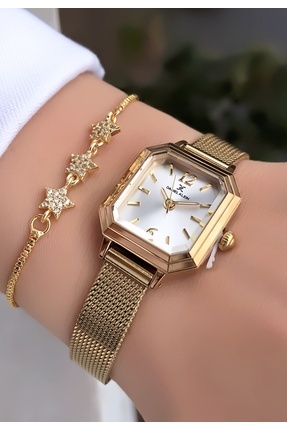 Daniel Klein Orijinal Altın Renk 2 Yıl Garantili Faturalı Bileklik Hediyeli K...