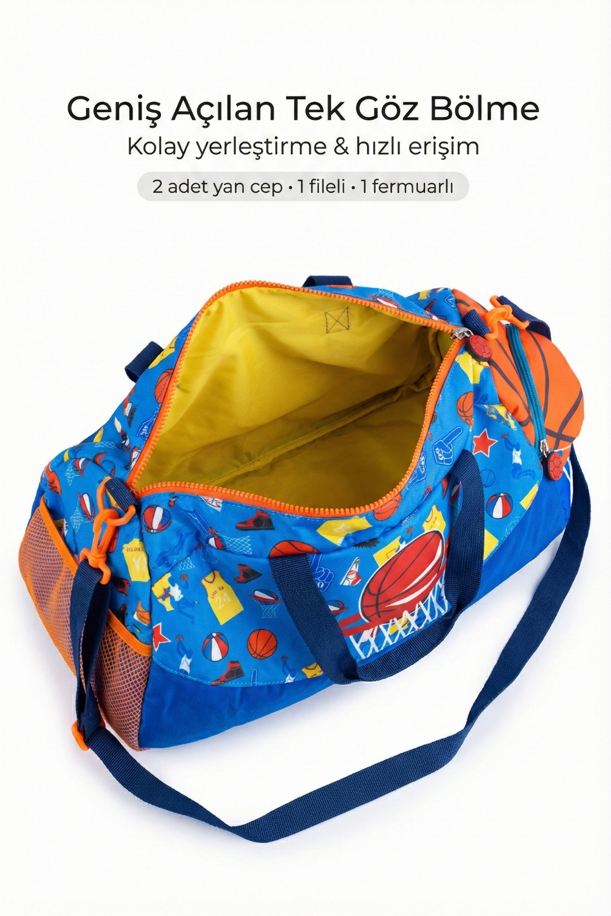 Genel Markalar  Çocuk Çantası Basketbol - Görsel 6