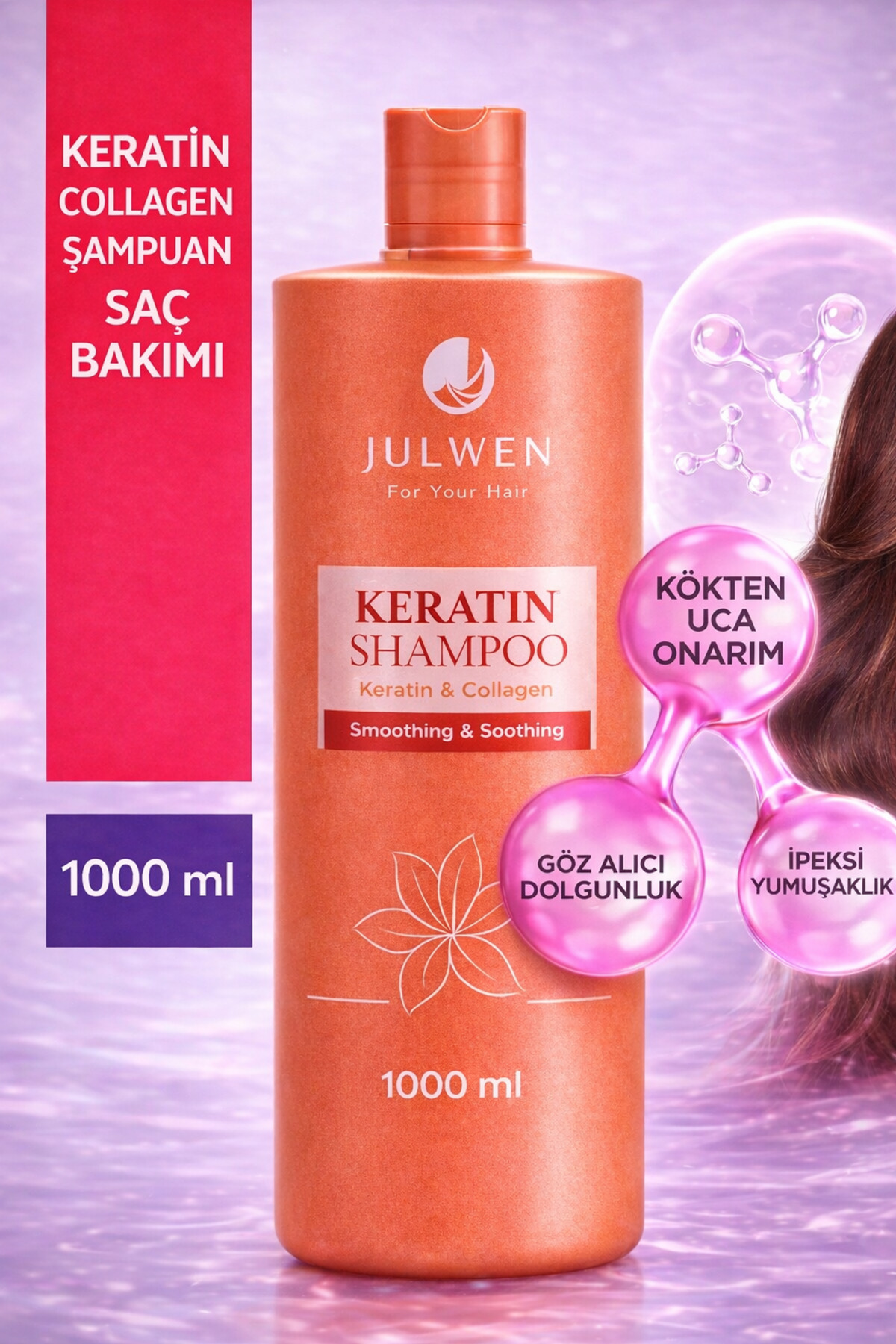 Julwen Keratin Treatment Shampoo(ŞAMPUAN 1000ML) - Fiyatı, Yorumları