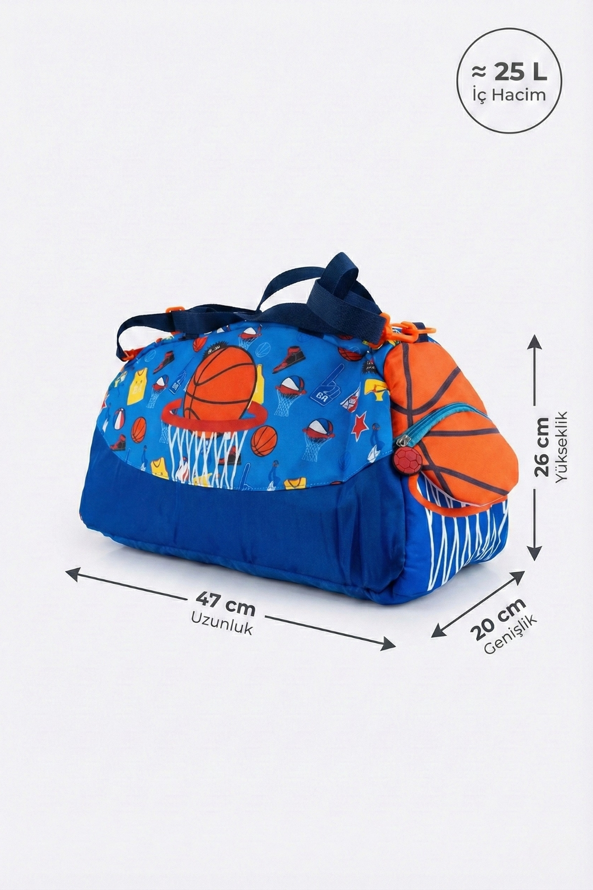 Genel Markalar  Çocuk Çantası Basketbol - Görsel 3
