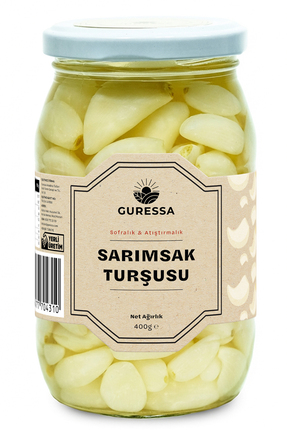 GURESSA Diş Sarımsak Turşusu 370 ml (Atıştırmalık & Sofralık)