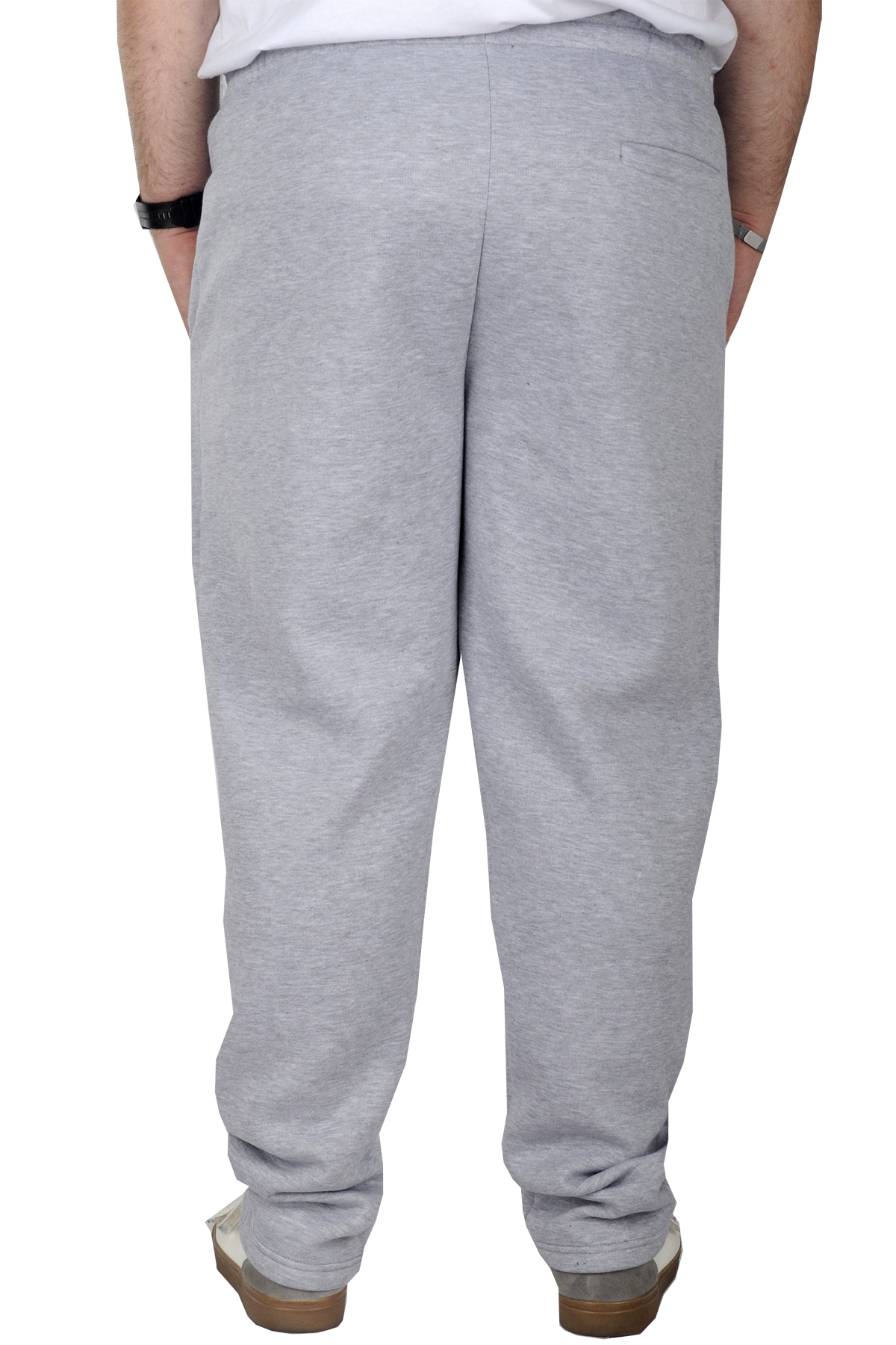 ModeXL Mode XL Büyük Beden Erkek Eşofman Altı Classic 3 İp 11103 Grimelanj görsel 6