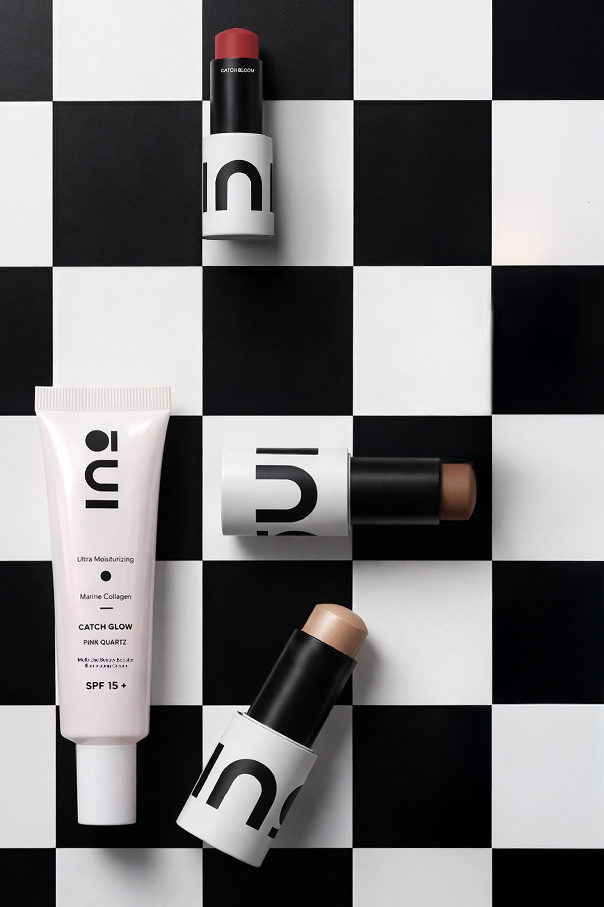 Dune Contour + Sand Bronzer + Pink Quartz Nemlendirici + Scarlet Ruj & Allık 4,5Gr + Makyaj Çantası — قهوه‌ای INOF0139 — تصویر 8 از 8