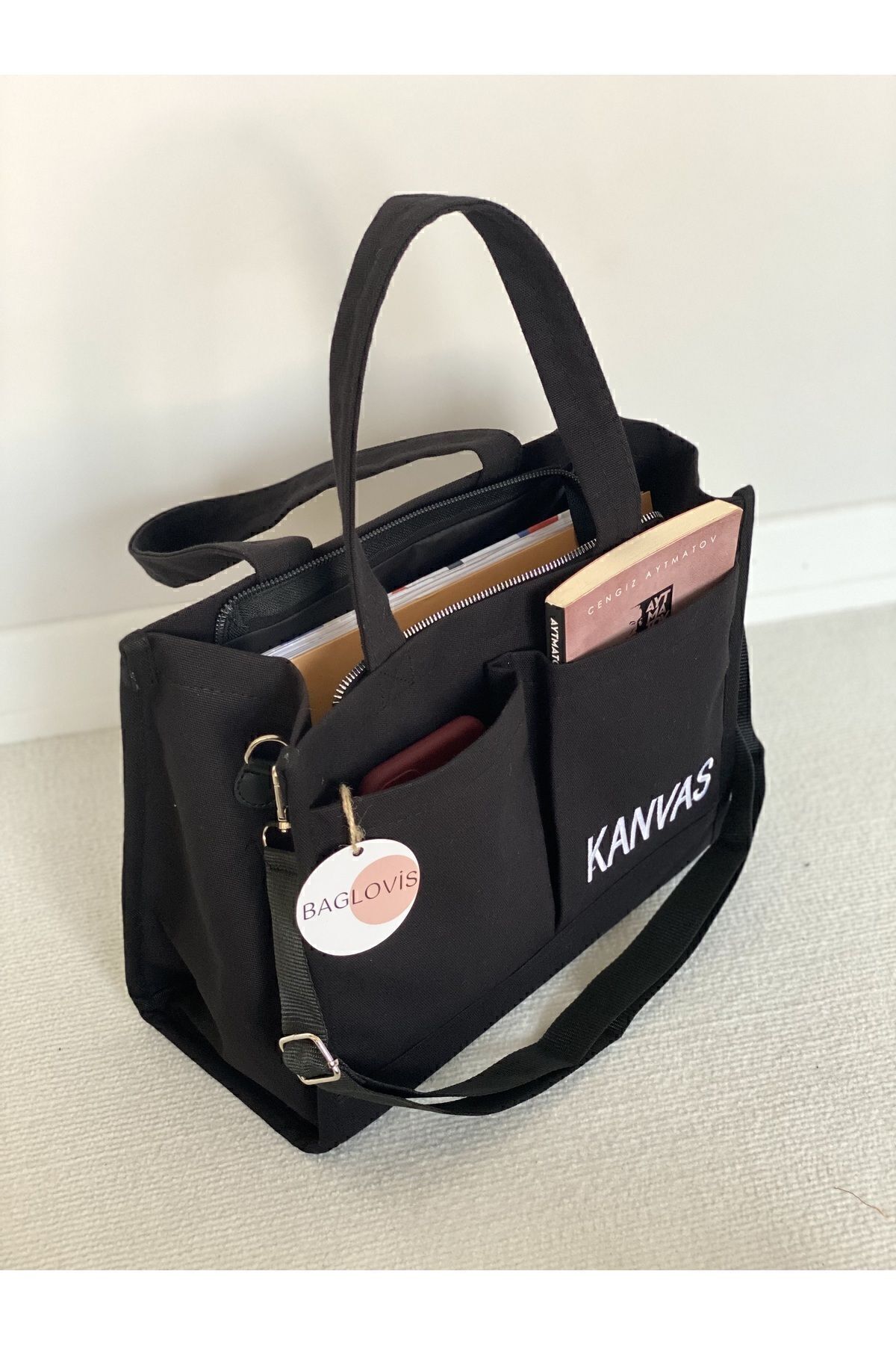 BAGLOVİS VELEKA TORBA ZA RAME OD PLATNA SA VEZOM EN32 VELIČINA28