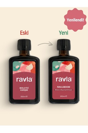 Ravla Ravlaboom Bitkisel ve Meyve İçerikli Karışım - 250ml