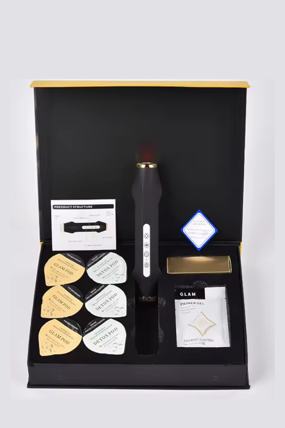 Bubbles Skin Pen Dynamic Oxygen Dermapen Oksijenli Cilt Bakım Cihazı Leke Kırışıklık Sıkılaştırma — رنگارنگ BV-45-2 — تصویر 5 از 8