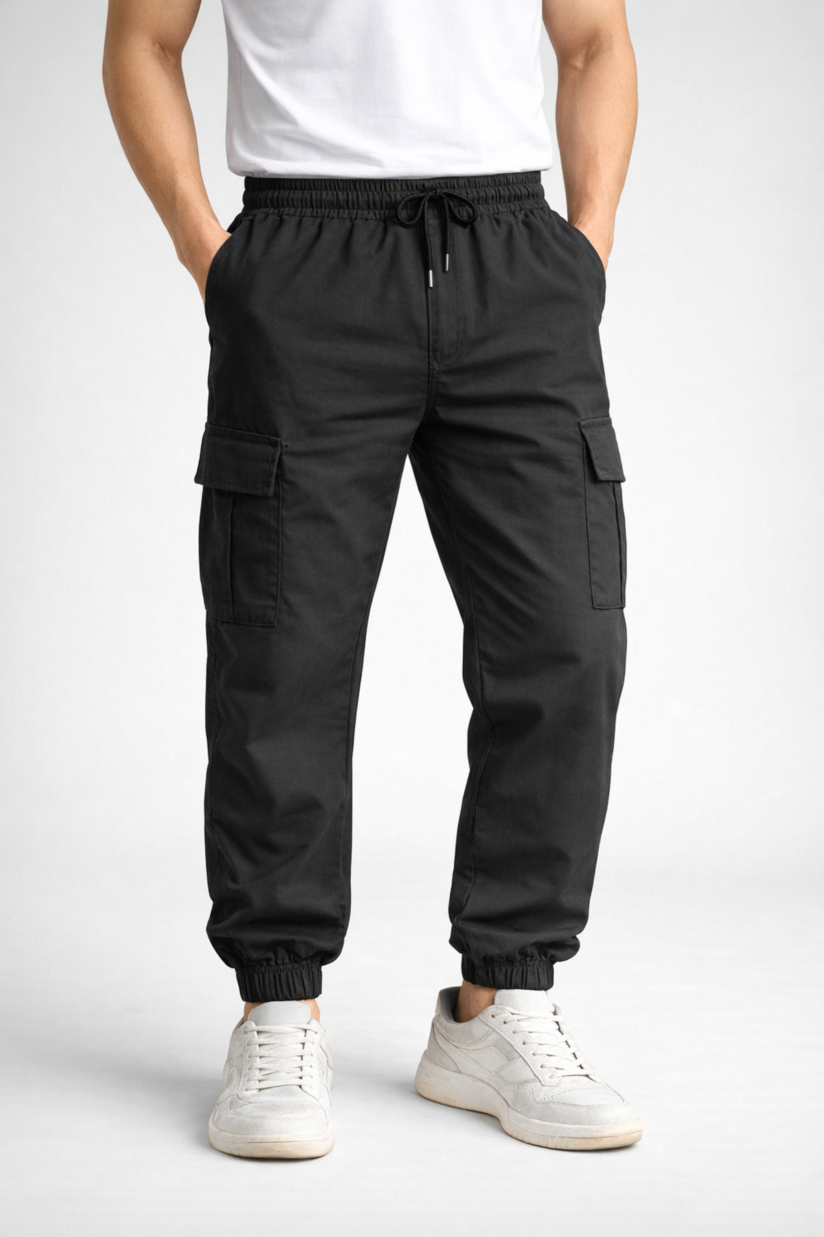 Cargo Shalwar Pants Multi Pockets Tactical Pants Shalwar
