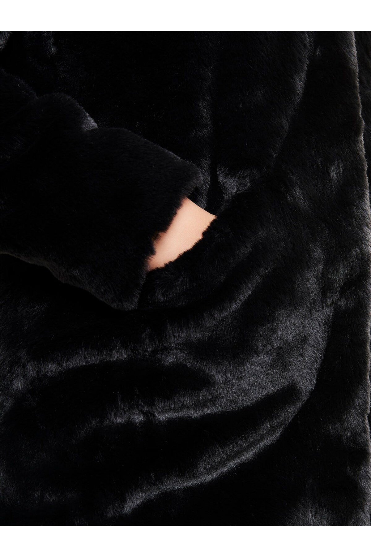 ONLY Onlvida Faux Fur Kadın Mont 15164600 görsel 6