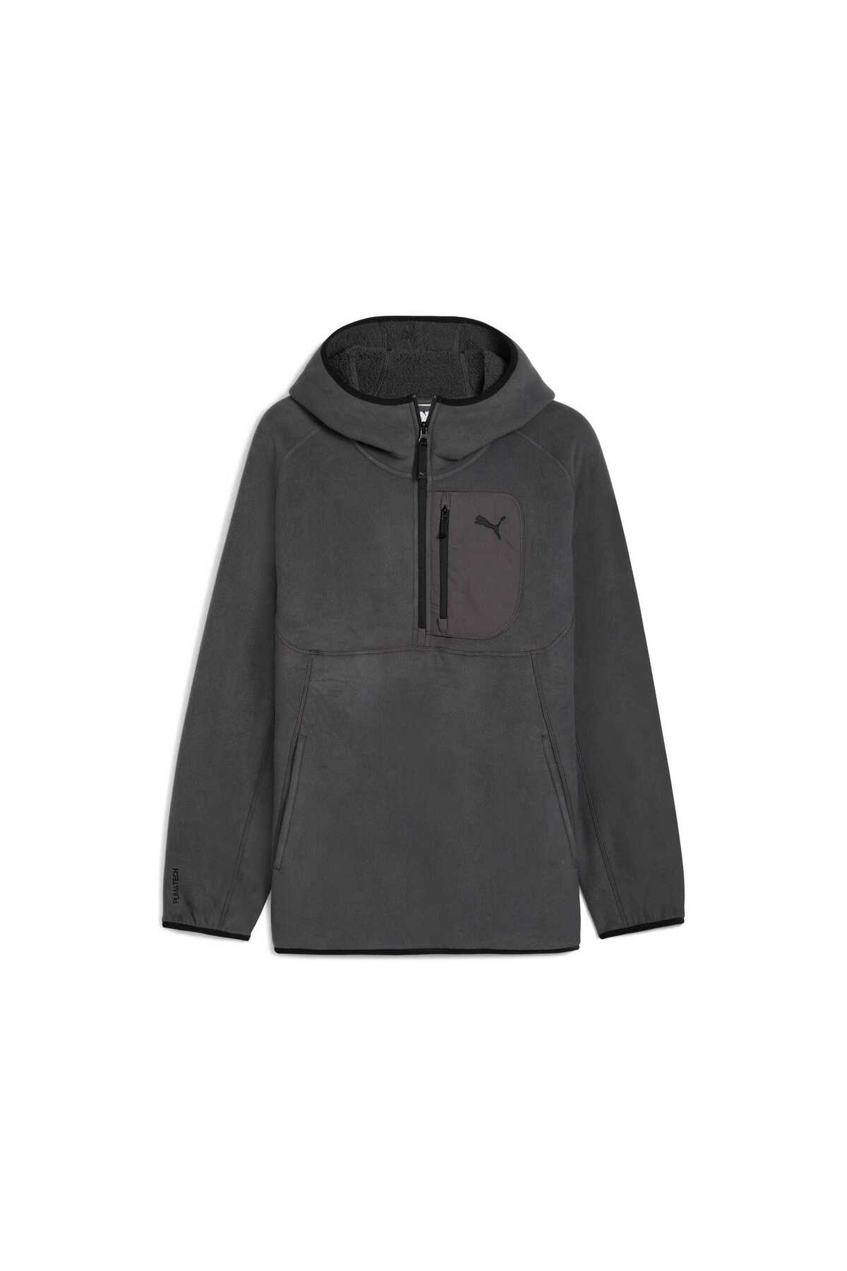 PUMATECH Erkek Yarım Fermuarlı Kapüşonlu SWEATSHIRT