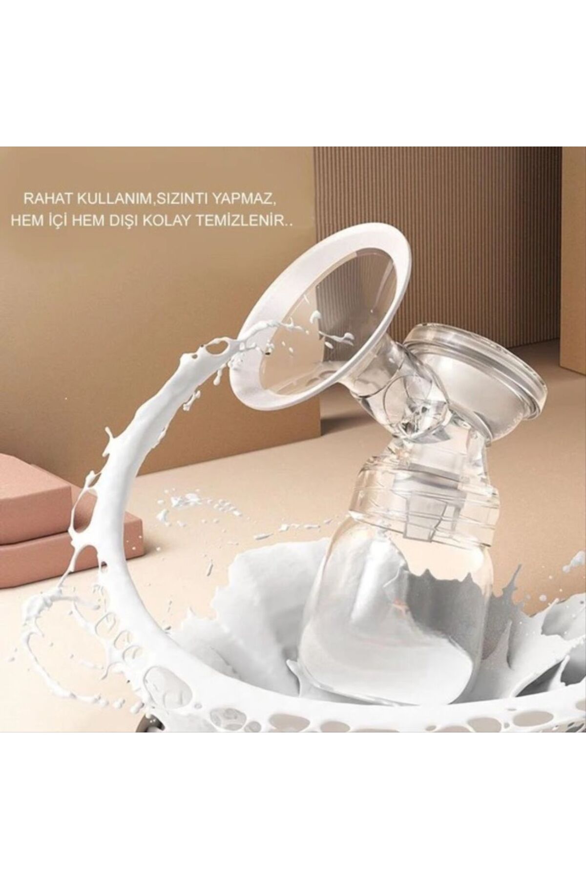 MorPort Çift Elektrikli Göğüs Pompası I Elektrikli Süt Pompası ISüt Sağma Makinesi I Anne Sütü Sağma Pompası fotoğrafı 5 (önizleme)