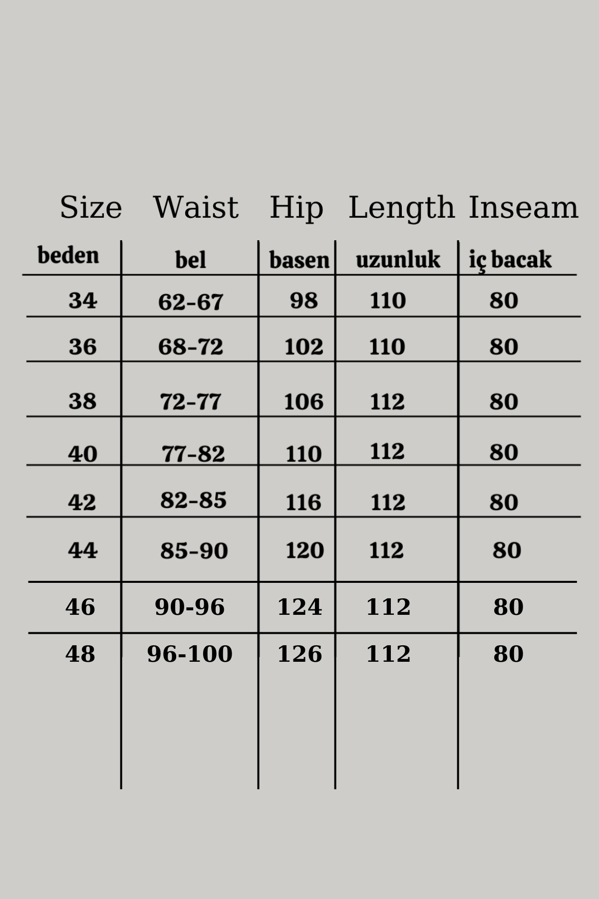 bshood  X Nurbeli Kadın Yüksek Bel Bohem Siyah Palazzo Pantolon - Görsel 6