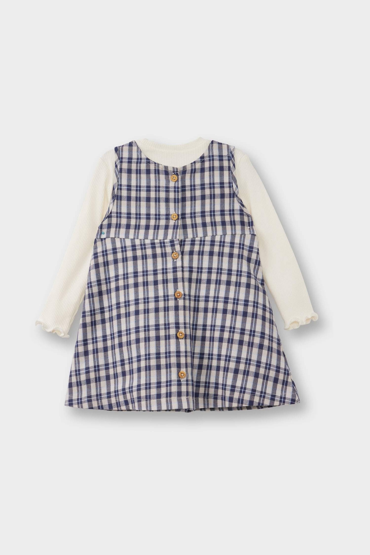 Defacto Kız Bebek Elbise G3170A5/NV31 NAVY fotoğrafı 2 (önizleme)