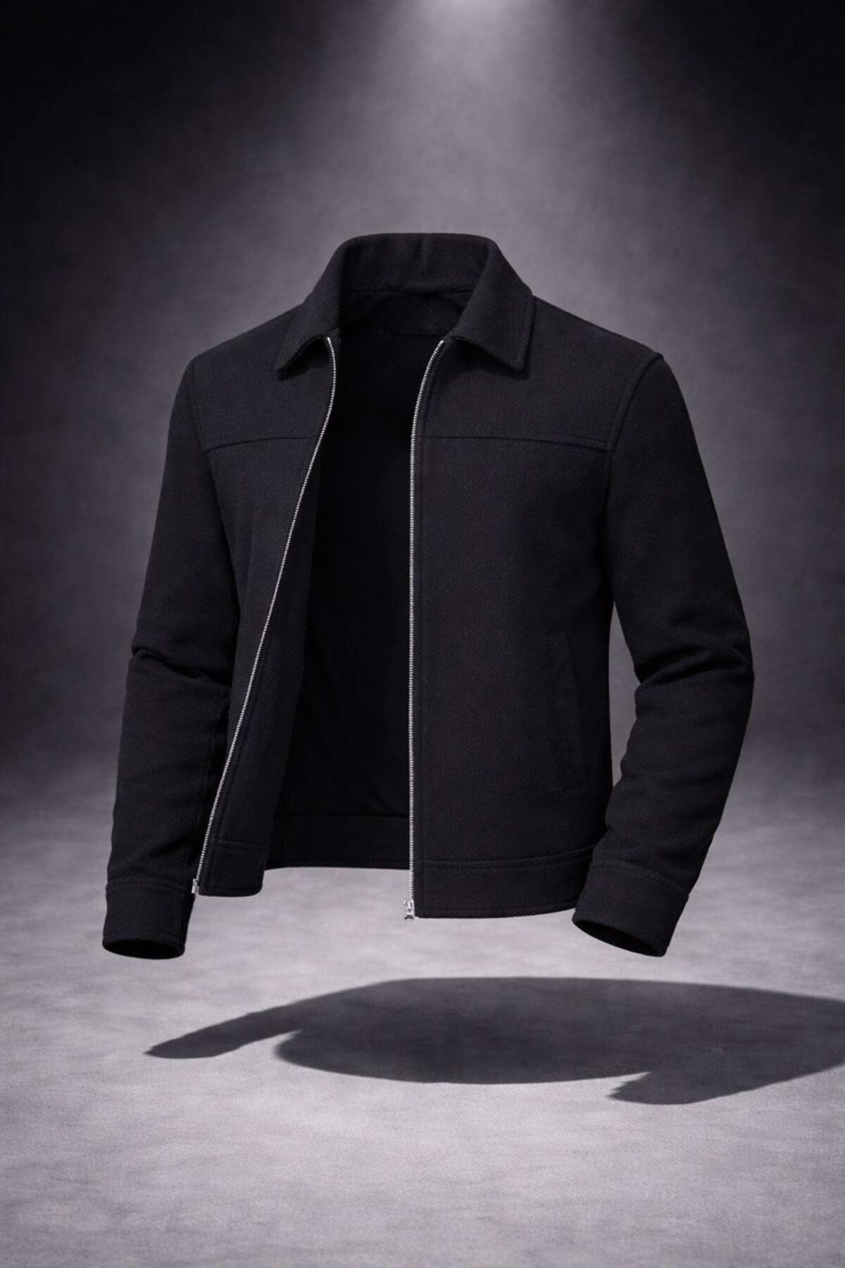 LUMAST  Old Money Dolgun Kumaş Tüylenmez Basic Kaşe Ceket - Görsel 3