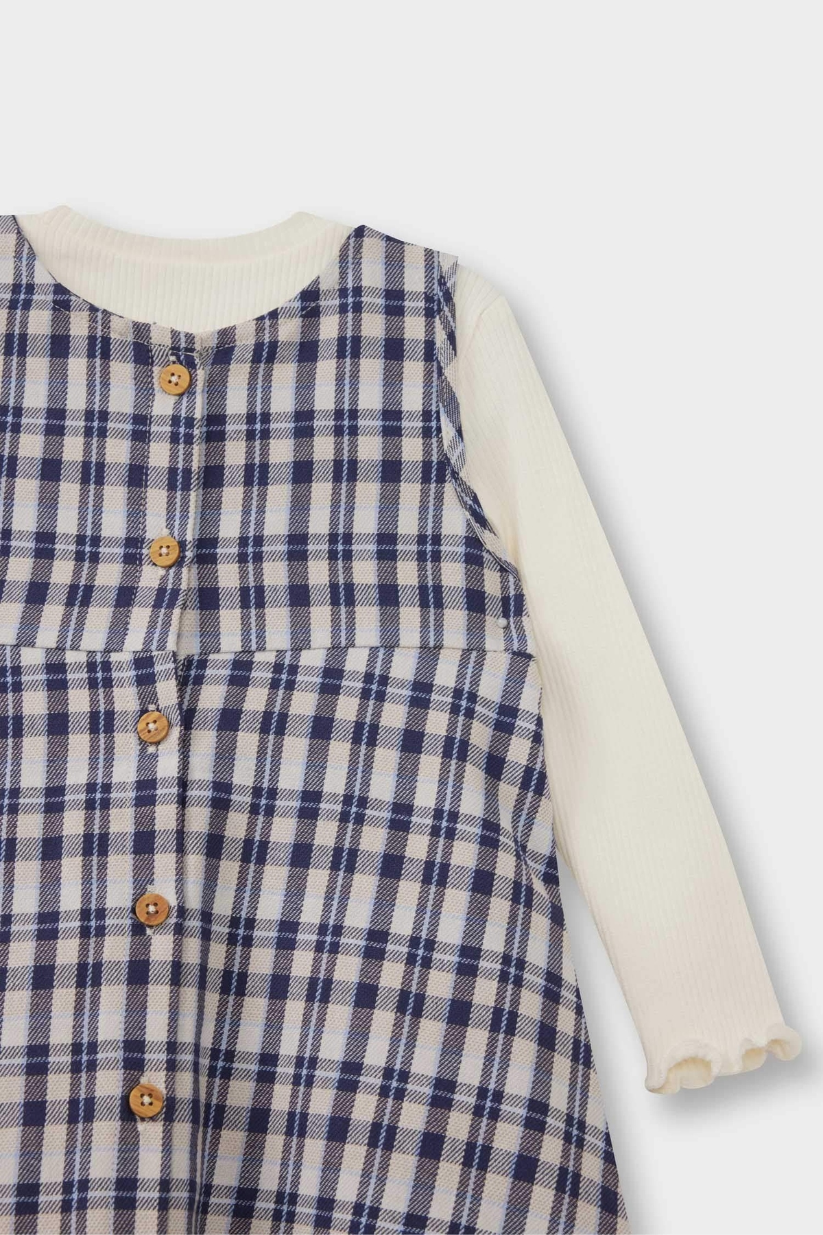 Defacto Kız Bebek Elbise G3170A5/NV31 NAVY fotoğrafı 5 (önizleme)