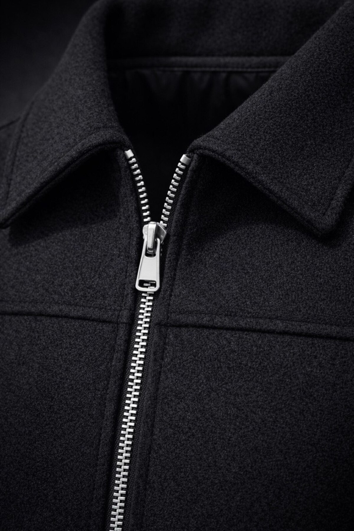 LUMAST  Old Money Dolgun Kumaş Tüylenmez Basic Kaşe Ceket - Görsel 2