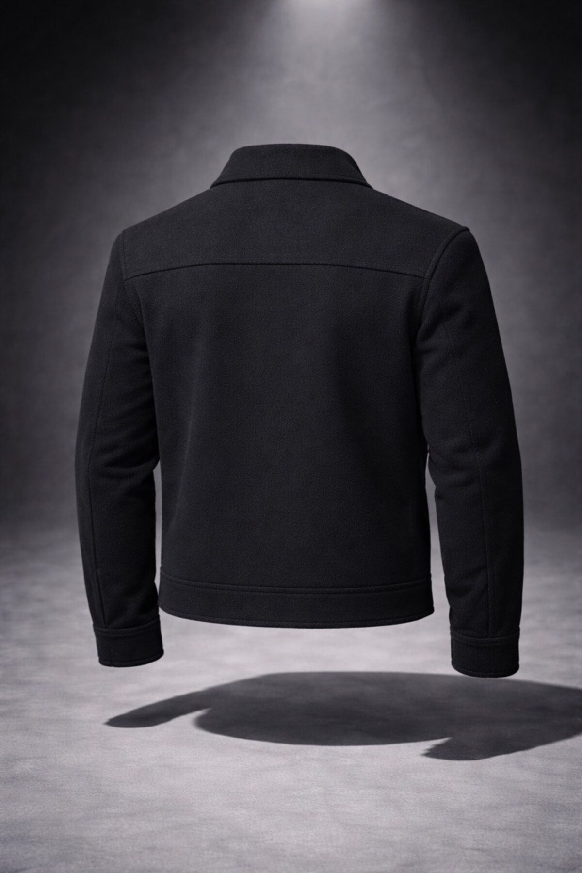 LUMAST  Old Money Dolgun Kumaş Tüylenmez Basic Kaşe Ceket - Görsel 4