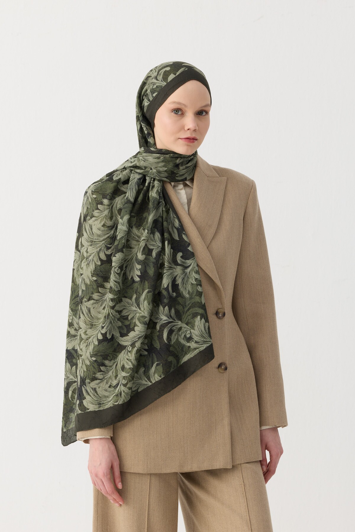 İpekhan  Bambu Kraş Şal 7024 - Görsel 4