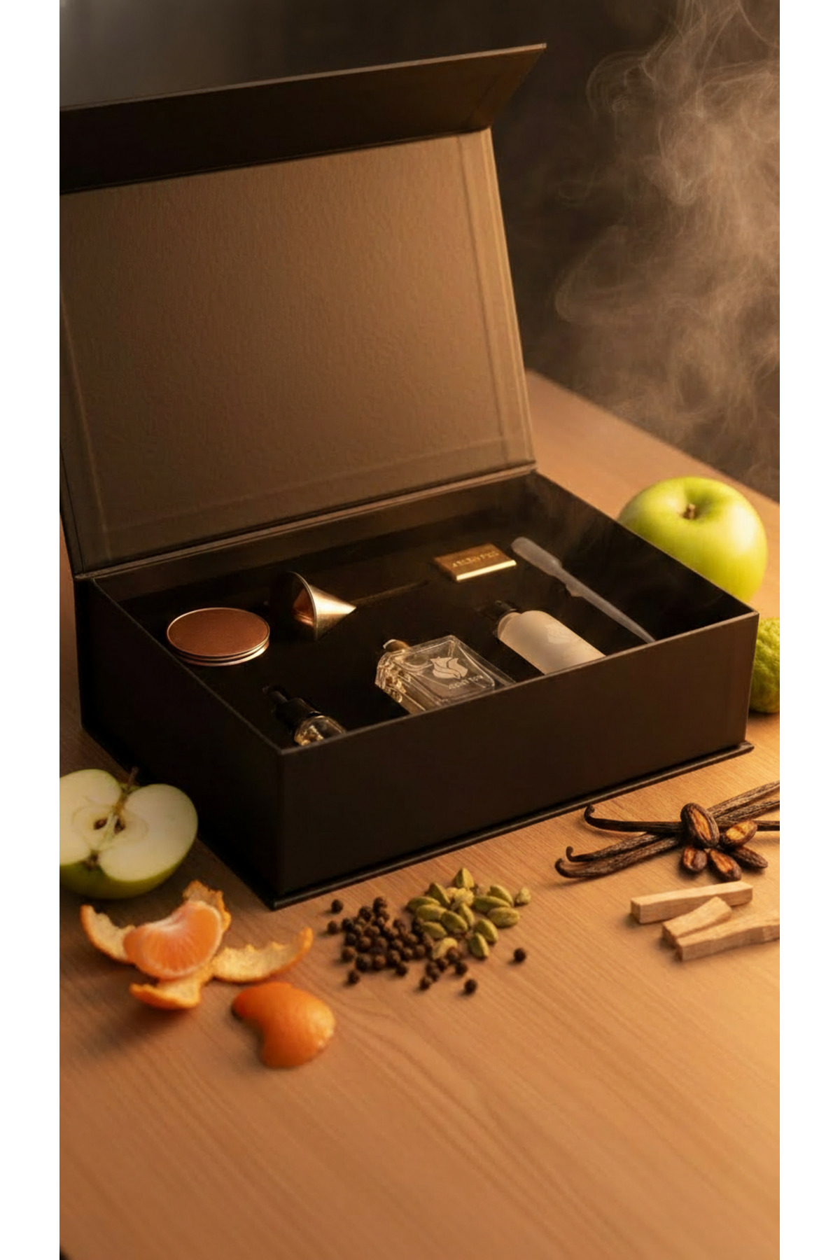 Velvet Spice Premium Parfüm Hazırlama Kiti | Vanilyalı & Baharatlı Unisex Koku
