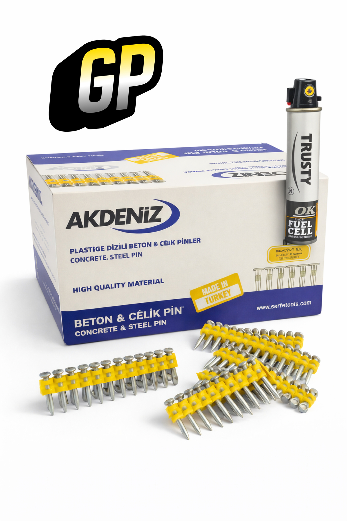 RETOOLS AKDENİZ ÇİVİ 2,9X27 BETON (1000+1 GAZ) - Fiyatı, Yorumları