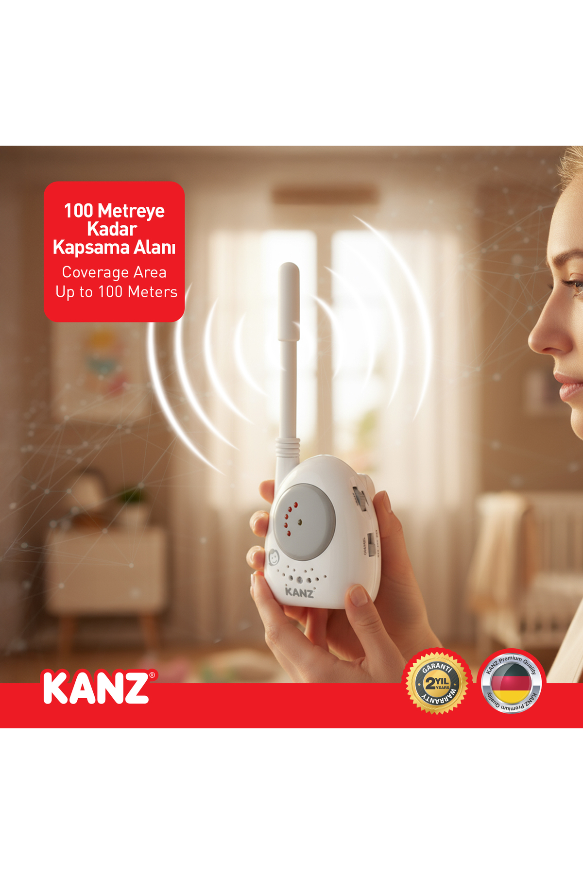 Kanz Led Işıklı Bebek Telsizi fotoğrafı 6 (önizleme)