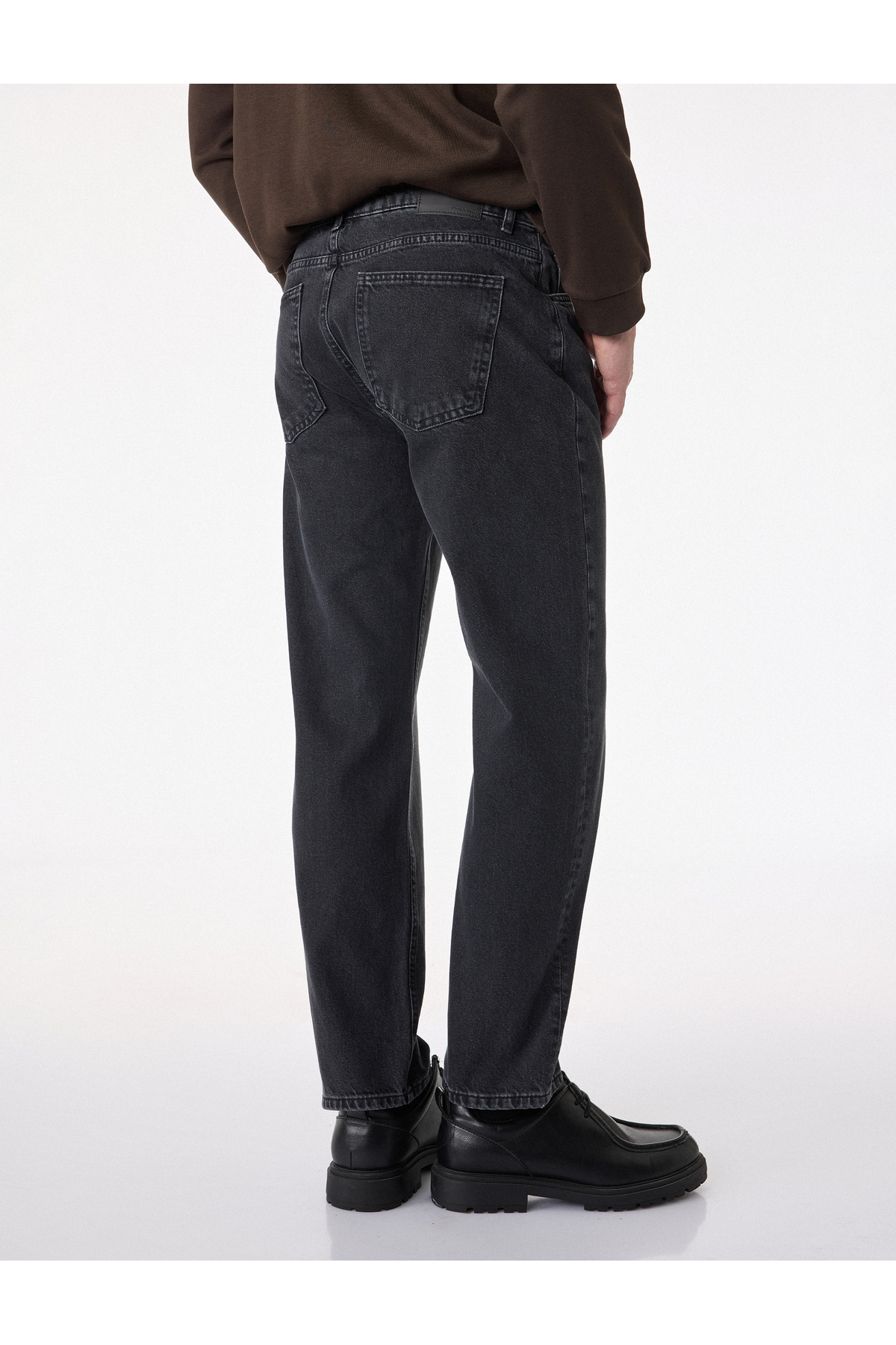 Koton  Pamuklu Normal Bel Vintage Straight Fit Jean Pantolon - Görsel 3